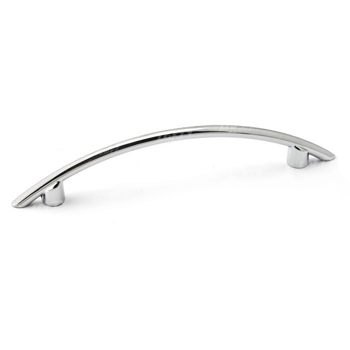 Modern Metal Chrome Slender Bow Pull - 6231