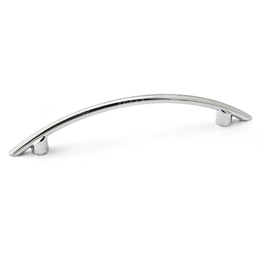 [BP6231996140] Modern Metal Chrome Slender Bow Pull - 6231